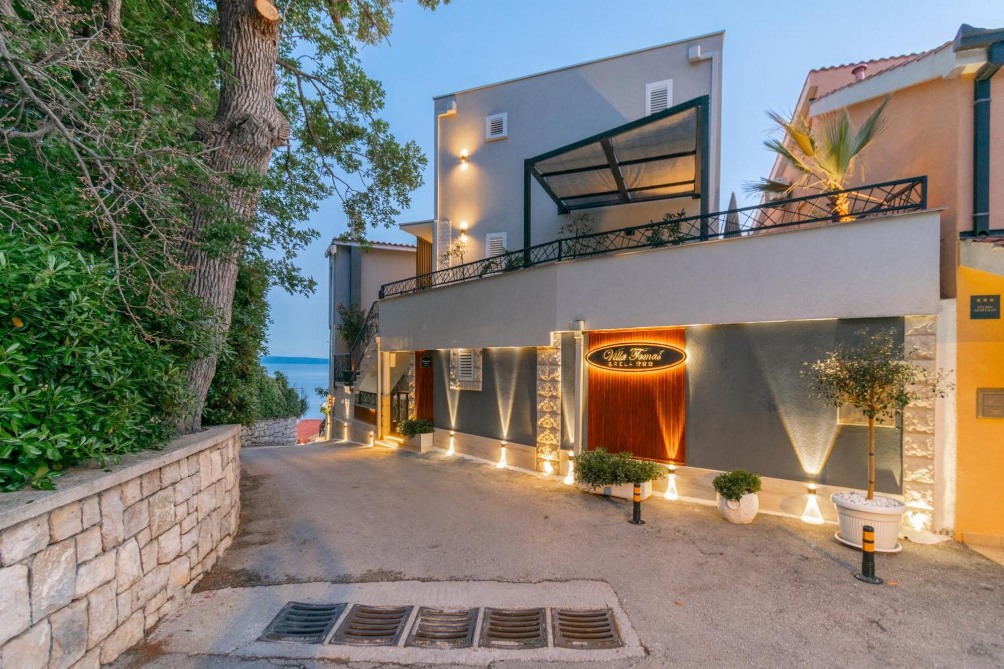 Apartments Villa Tomas Brela Kültér fotó
