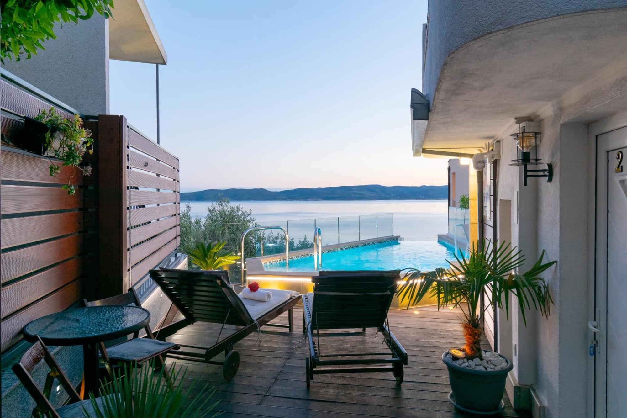 Apartments Villa Tomas Brela Kültér fotó
