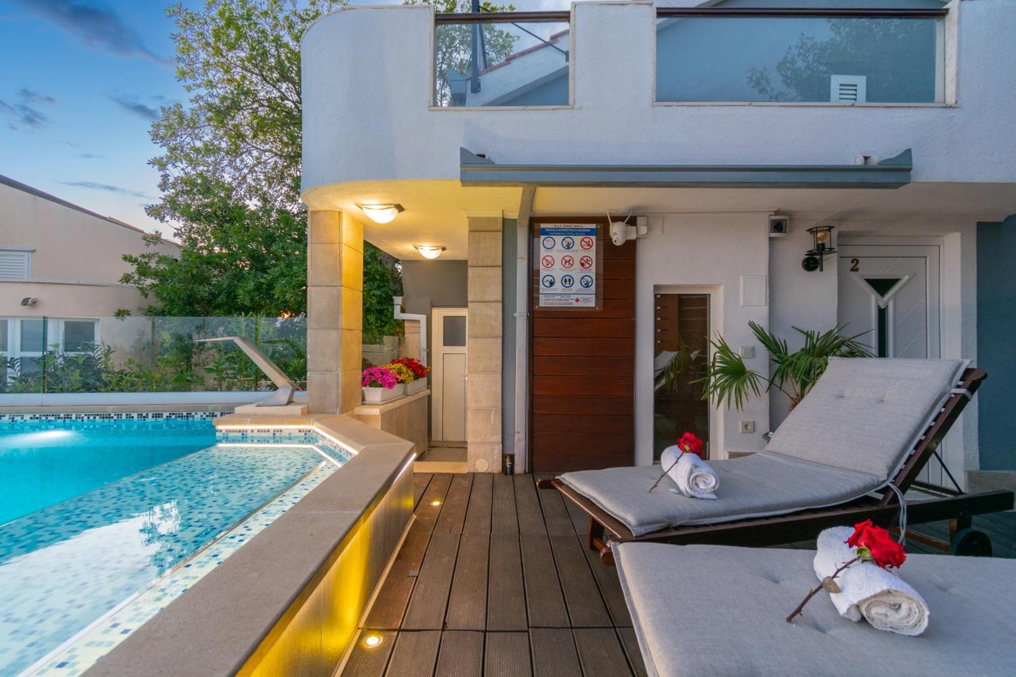 Apartments Villa Tomas Brela Kültér fotó