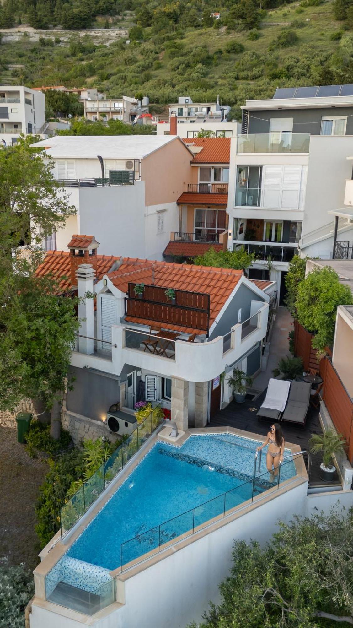 Apartments Villa Tomas Brela Kültér fotó