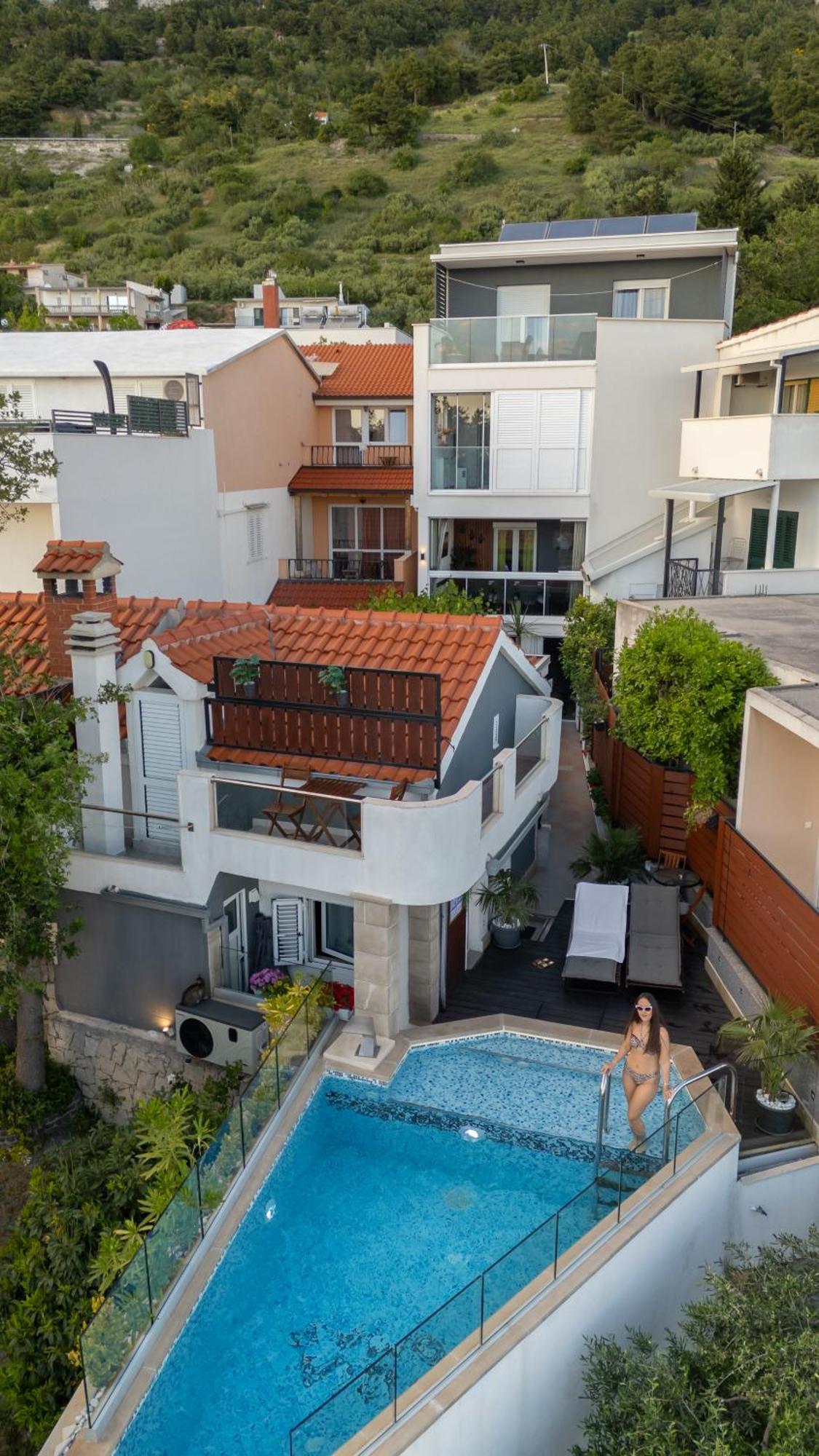 Apartments Villa Tomas Brela Kültér fotó